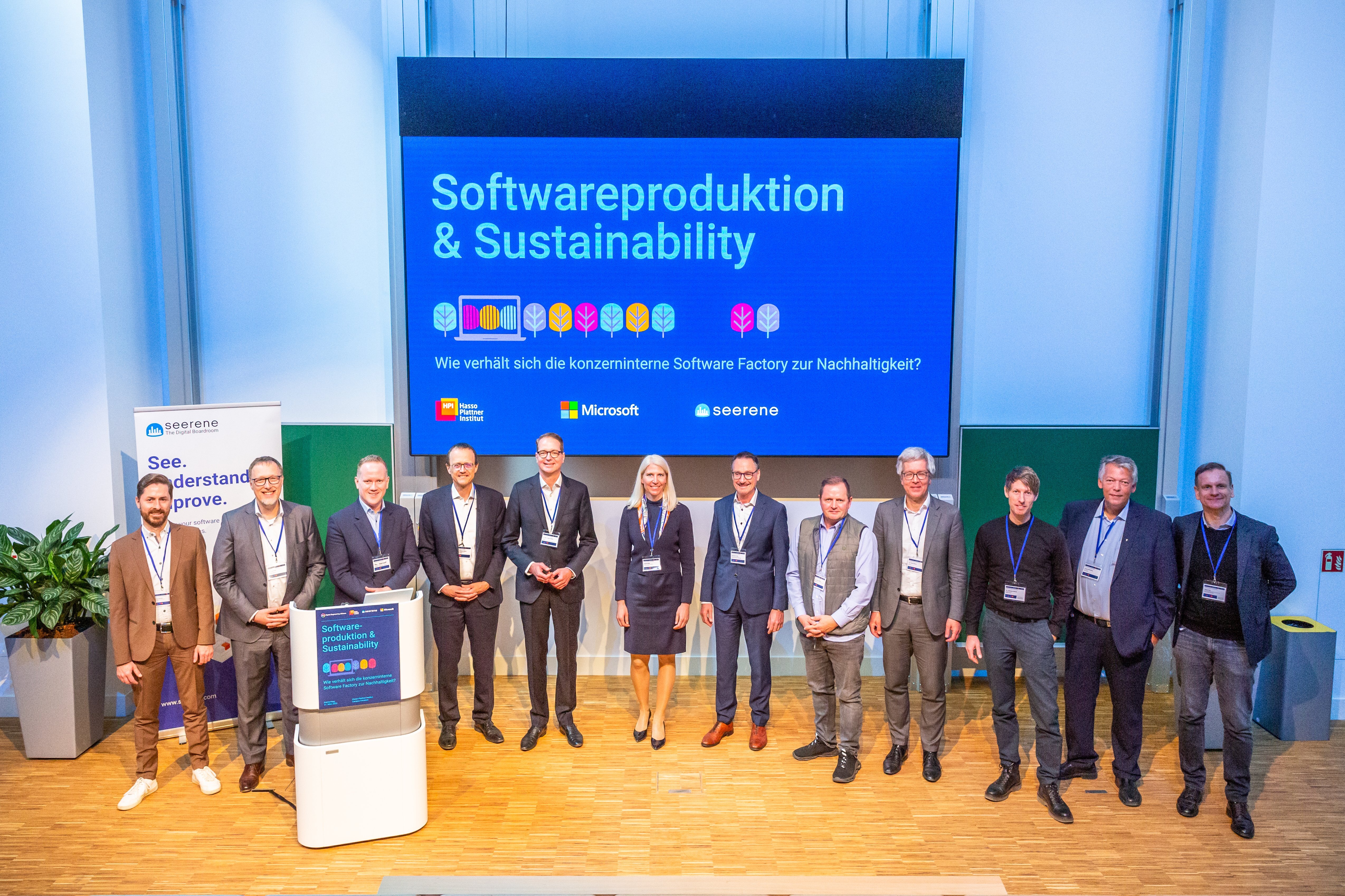The Speakers and Hosts of the Software & Sustainability Event