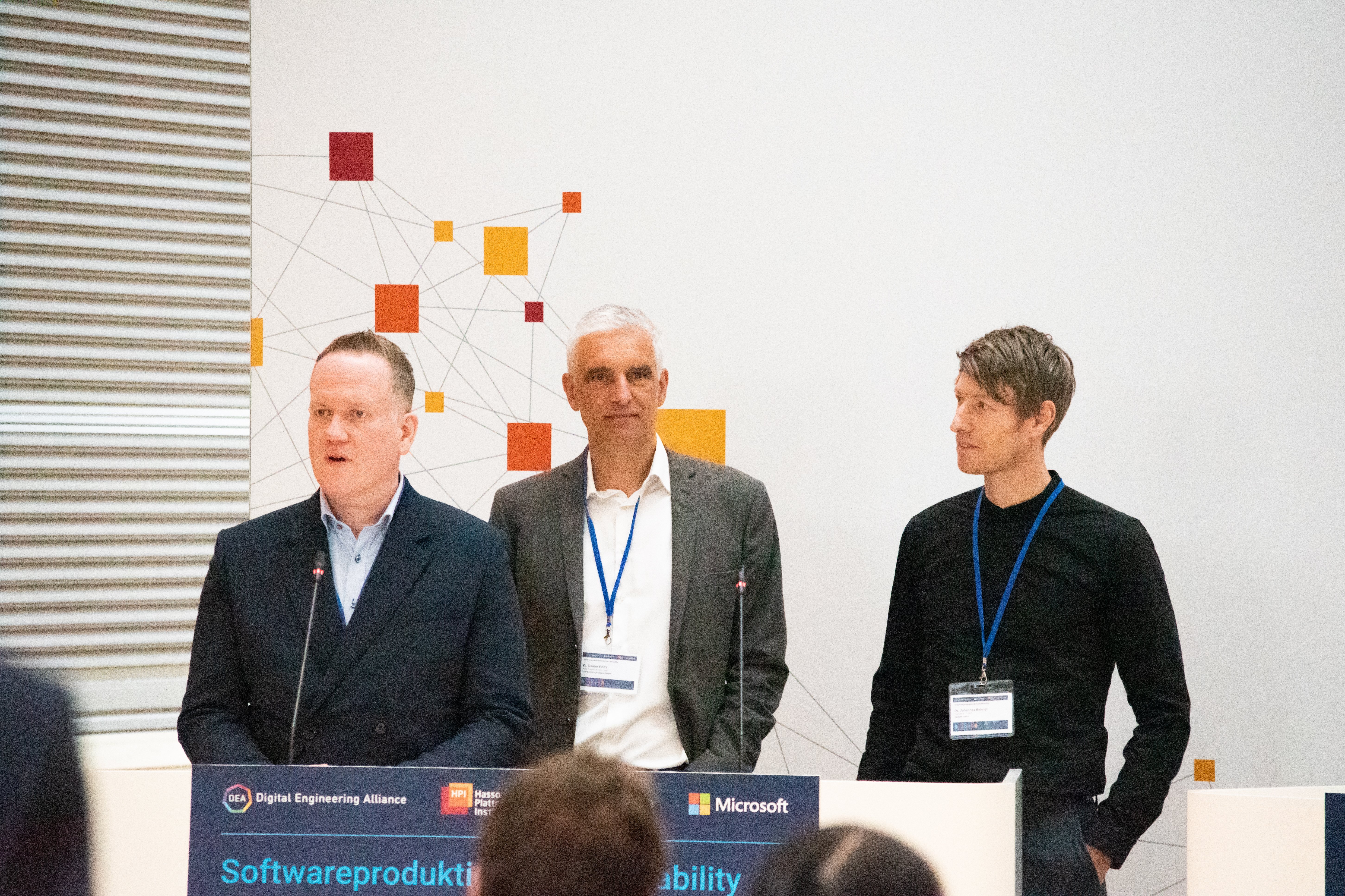 Marc Hildebrandt Speaking at Sustainability Software in the Hasso Plattner Institute